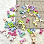 Fork Metal Beads 13mm Baking Painted Alloy 20pcs 6