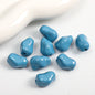Glossy Irregular Stone Acrylic Beads 20mm Colorful Painted 50pcs 4