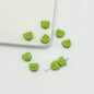Teddy Bear Metal Beads 10mm Glossy Painted Alloy 10pcs 13