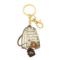 Alloy Pumpkin Tea Cup Halloween Keychain Zinc Alloy Festive Charm 8