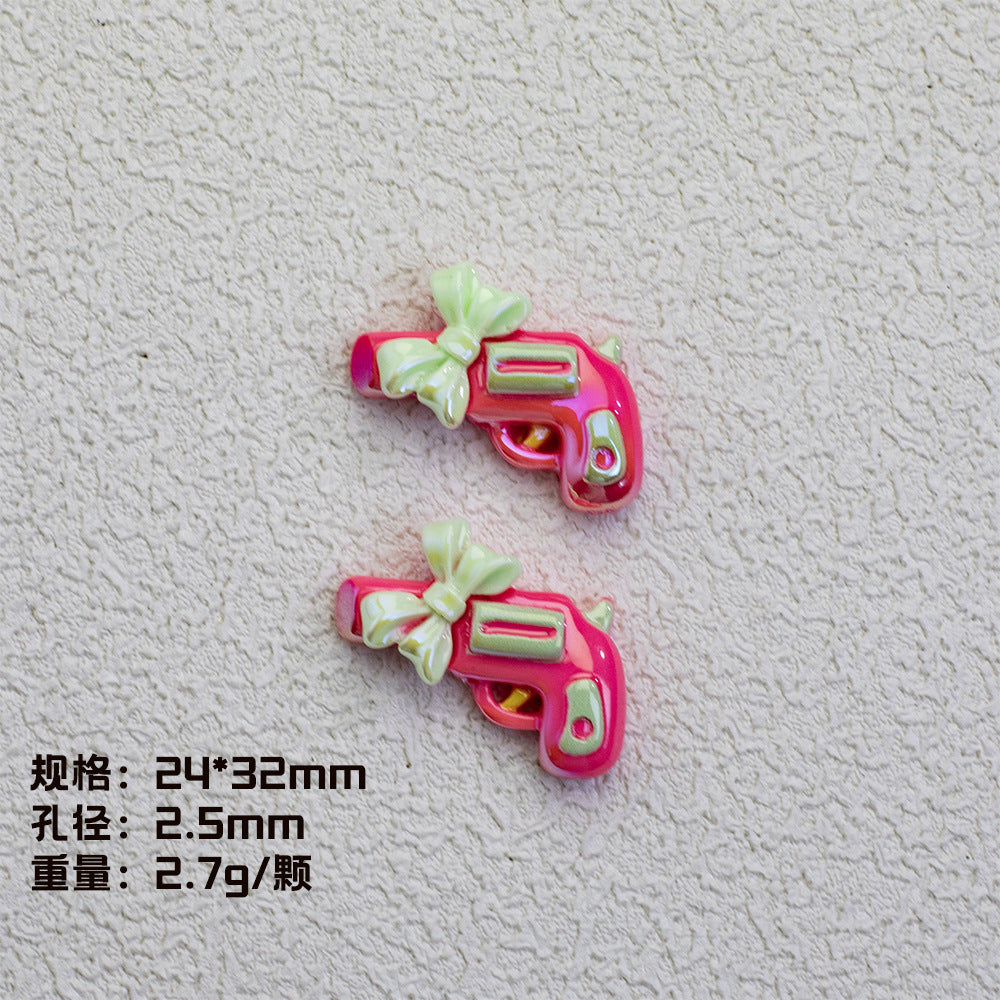 Plating Resin Beads Sailor Moon Series Glossy Magic Motif 20pcs 7