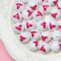 Halloween Printed Acrylic Beads 16mm Pumpkin Ghost Designs 8