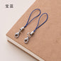 Colorful Phone Strap Keychain Mini Lobster Clasp Nylon Cord 50pcs 16
