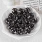 Blooming Flower Resin Beads 16mm Round Colorful 20pcs 7