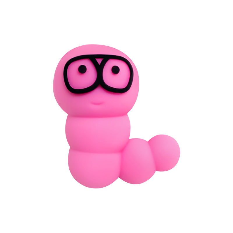 Silicone 3D Focal Beads Caterpillar Segmented Body Glasses 20pcs 6