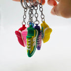 PVC Simulation Shoe Keychain Mini Sneaker Sports Colorful Charm 2
