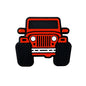 Silicone Focal Beads Large Cars Front View Oversized Tires 20pcs 5