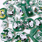 Snopy and Starbuc Mixed Acrylic Beads Playful Cafe Design 50pcs 5