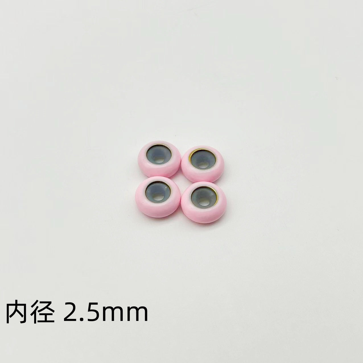 Brass Spacer Beads 10mm Colorful Enamel Large Hole 20pcs 10
