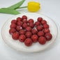Glitter Round Acrylic Beads 16mm Colorful Powder Wrapped 50pcs 7