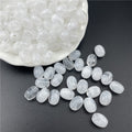 Transparent Halo Oval Acrylic Beads 8.5x11.5mm Glossy Pastel 100pcs 6