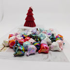 UV Plating Piggy Acrylic Beads 25mm Glossy Colorful 50pcs 4
