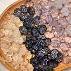 Czech Glass Beads Flower 9 13mm Imitation Jade Jelly Colors 30pcs 2