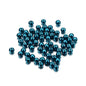 Pearl Glass Beads 8mm Imitation Smooth Glossy Mixed Colors 100pcs 8