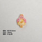 Plating Princess Lolita Series Resin Beads Glossy Pastel Colors 10pcs 8