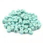 Cylindrical Ceramic Beads 6mm Glossy Rainbow Spacer 10pcs 22