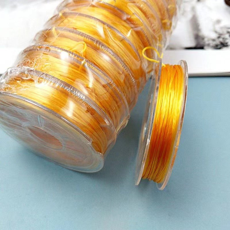 Elastic Spandex Thread 0.6mm Stretch Durable Multicolor 10pcs 10m Rolls 9