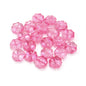 Color Transparent Clover Glass Beads 10mm Assorted Colors 50pcs 17