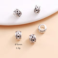 Alloy Circle Spacer Beads 8mm Vintage Plating 30pcs 5