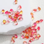 Czech Glass Beads Teardrop 6mm Translucent Mixed Colors 50pcs 5
