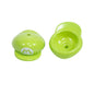 Painted Mario Hat Acrylic Beads 26mm Colorful 10pcs 11