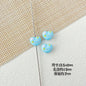 Double Sided Heart and Perfume Bottle Metal Beads 13/16mm Painted Alloy 10pcs 5