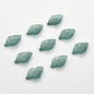 Czech Glass Beads Sunflower Leaf 16 x 23mm Multicolor Petal 20pcs 14