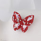 Polymer Clay Butterfly Rhinestone Beads 36mm Napal Style 2pcs 12