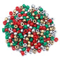 Festival Theme Pony Beads 9mm Acrylic Assorted Colors 200pcs 9