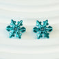 Pentagram Snowflake Acrylic Beads 14mm 21mm Metallic Plated 100pcs 21