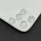 Czech Glass Beads Flower 12mm Transparent Pastel Mixed Colors 100pcs 13