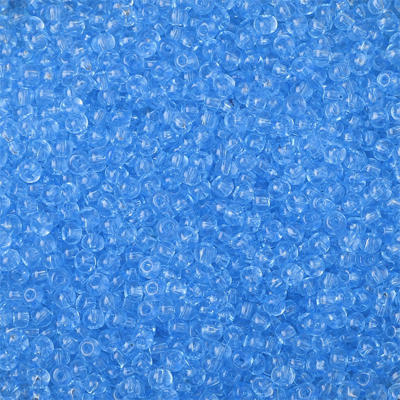 Transparent Seed Glass Beads 2mm Glossy Rainbow Colors 660pcs 24