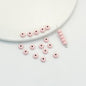 Alloy Spacer Beads 6mm Colorful Baking Painted 50pcs 7