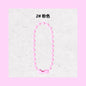 Multi Colored Iron Ball Chain Key Rings 10mm 12mm Length 100pcs 8