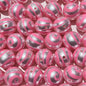 Imitation Pearl Swirl Acrylic Beads 16mm ABS Plastic Glossy 100pcs 3