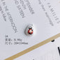 Hand Painted Irregular Shaped Acrylic Beads Imitation Pearl 10pcs 6