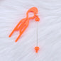 Beadable U Shaped Updo Comb Resin Lightweight Vibrant Colors 11
