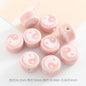 Flat Acrylic Beads 16mm Light Color Taichi Ceramic 10pcs 6