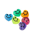Glow Flat Smiley Star Heart Flower Acrylic Beads 10-12mm 100pcs 5