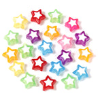 Color Heart Acrylic Beads 8-10mm Mixed Shapes and Colors 100pcs 5