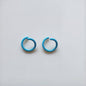 Metal Painted Jump Rings 10mm Baking Finish Colorful 500pcs 11