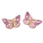 Plating Gilded Butterfly Acrylic Beads 15mm 22mm Radiant Mixed 100pcs 4