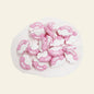 Silicone Focal Beads Cloud Rainbows Hearts Layered Design 20pcs 8