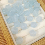 Imitation Jade Five-Petal Resin Beads 12mm Translucent Pastel 10pcs 4