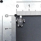 Turtle Metal Beads 9mm Antique Silver Tone Zinc Alloy 300pcs 4