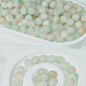 Frosted Round Glass Beads 10mm Matte Mixed Colors 50pcs 24