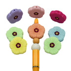 Silicone Focal Beads Flower Pastel Petal Detail 20pcs 3