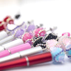 Embellished Bubblegum Beads 16mm Butterfly Embedded Rhinestone 10pcs 2