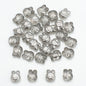 Plating Bunny Head Glass Beads 12mm Iridescent 30pcs 17