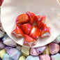 Plating Irregular Trapezoid Acrylic Beads 24mm Colorful Glossy 50pcs 14